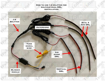 1:4 Splitter For Multi Drl Kit