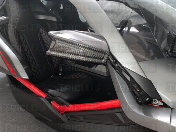 Carbon Fiber Mirror Covers - Two Styles