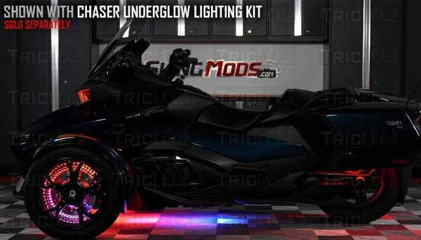 Tricled Chaser Led Wheel Light Kit For The Can-Am Spyder (Set Of 2) (2013+) Standalone With Remote