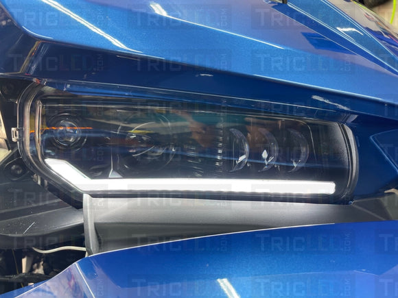 F3 Led Replacement Headlight Assembly With Drl & Sequential Turn Signals