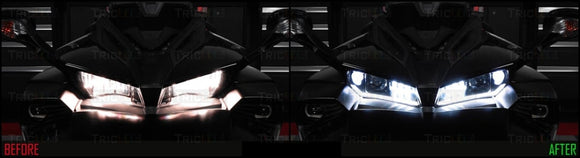 F3 Led Replacement Headlight Assembly With Drl & Sequential Turn Signals