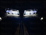 F3 Led Replacement Headlight Assembly With Drl & Sequential Turn Signals