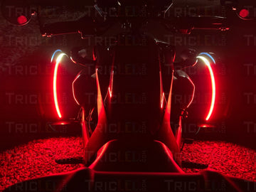 Ryker Tricfenderz Led (In White & Red)