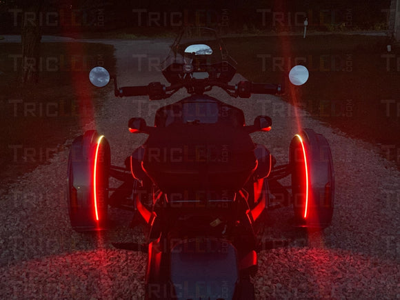 Ryker Tricfenderz Led (In White & Red)