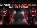 Dual Color REAR FACING A-Arm Running Light with Turn Signal for F3/RT 2019+-6