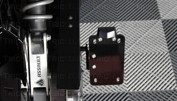 License Plate Relocator With Oem Plug And Play Wiring Harness