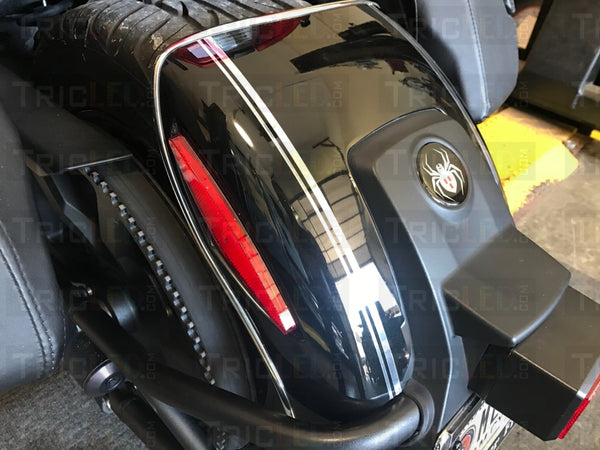 Red Triangle Led For Side Saddlebags