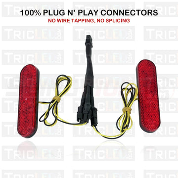 Ryker Add-On Rear Side Reflectors Plug & Play