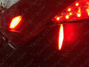 Safety Led Reflectors Red (Front Rear Or Side)