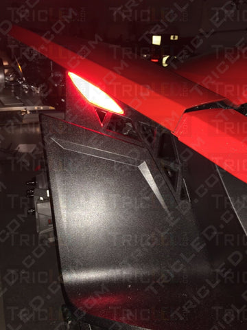 Safety Led Reflectors Red (Front Rear Or Side)