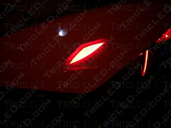 Safety Led Reflectors Red (Front Rear Or Side)
