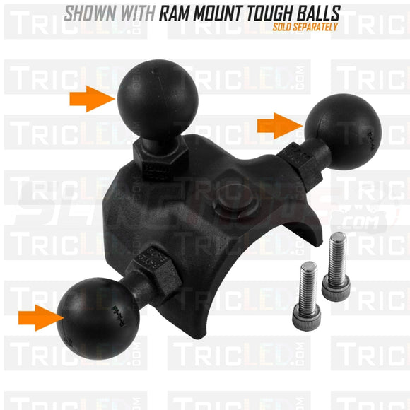 Tricled Spyder Multi-Mount Handlebar Cuff For Ram Accessories - Eta Early February Please Add (1)