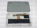 Smoked License Plate Cover For Motorcycles