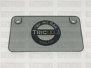 Smoked License Plate Cover For Motorcycles