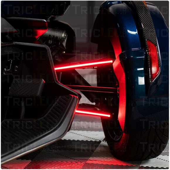 Tricled-Dual Color Rear Facing A-Arm Running Light Strips With Blinker F3/rt 2019+