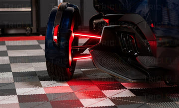 Tricled-Dual Color Rear Facing A-Arm Running Light Strips With Blinker F3/rt 2019+