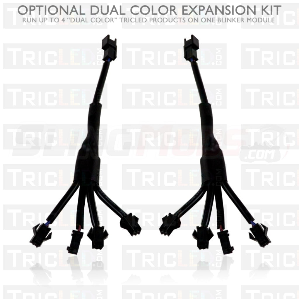 Dual Color REAR FACING A-Arm Running Light Strips with Blinker for Can ...