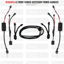 Tricled-Dual Color Rear Facing A-Arm Running Light Strips With Blinker Ryker