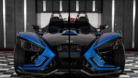 Tricled Slinggatti Plug N Play Headlight Conversion Kit For The Polaris Slingshot (Pair) (2015-19)