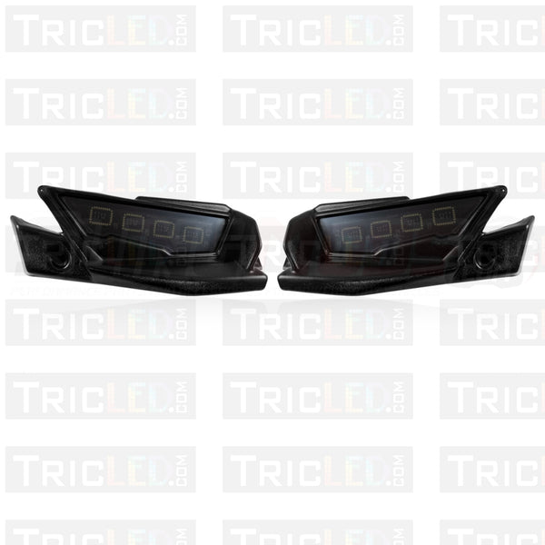 Tricled Slinggatti Plug N Play Headlight Conversion Kit For The Polaris Slingshot (Pair) (2015-19)