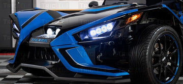 Tricled Slinggatti Plug N Play Headlight Conversion Kit For The Polaris Slingshot (Pair) (2015-19)
