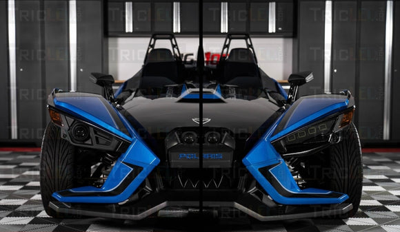 Tricled Slinggatti Plug N Play Headlight Conversion Kit For The Polaris Slingshot (Pair) (2015-19)